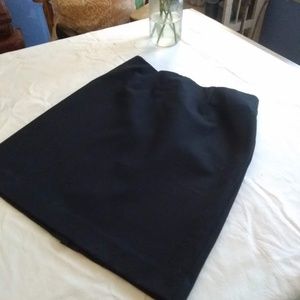 Women's Black Pencil Skirt J. Jill (Ponte)